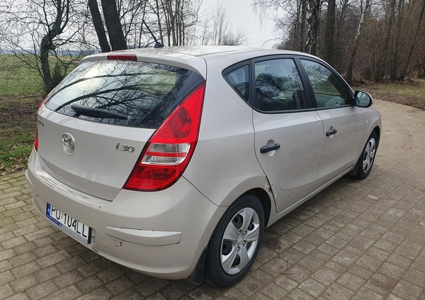 Hyundai I30 cena 10990 przebieg: 115987, rok produkcji 2009 z Białystok małe 67